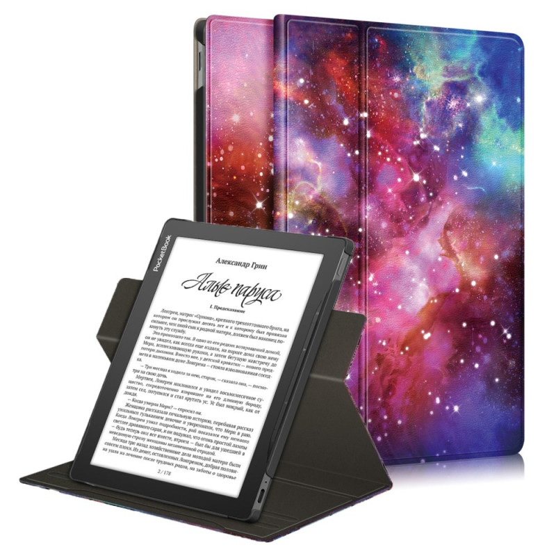 Reading tablet case For PocketBook InkPad Lite PB970 - Milky Way