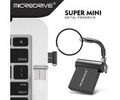 MICRODRIVE 128 GB USB-Minne 2.0 Metal Flash Drive Bärbar 