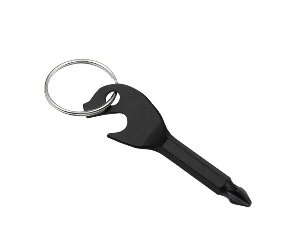 Bärbar flasköppnare Key Design Mini Phillips skruvmejsel