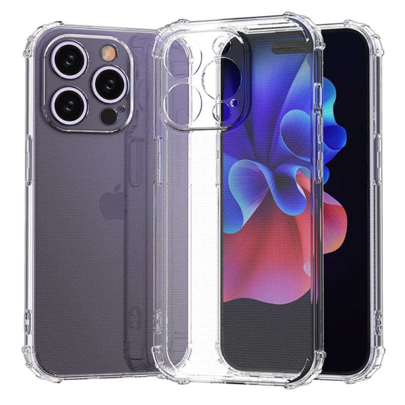 Til iPhone 15 Pro Shell Case TPU - ramme + Akryl - bagside - telefoncover