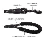 Hundkoppel Hundträningsrep Hundpromenad koppel