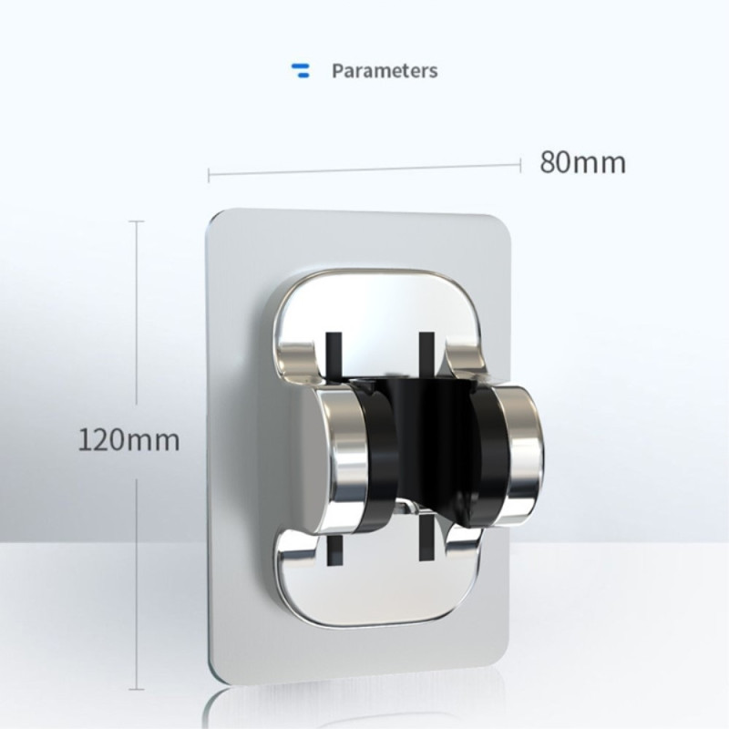 Brakett Dusjhodeholder Selvklebende baderomsdusjhodebrakett
