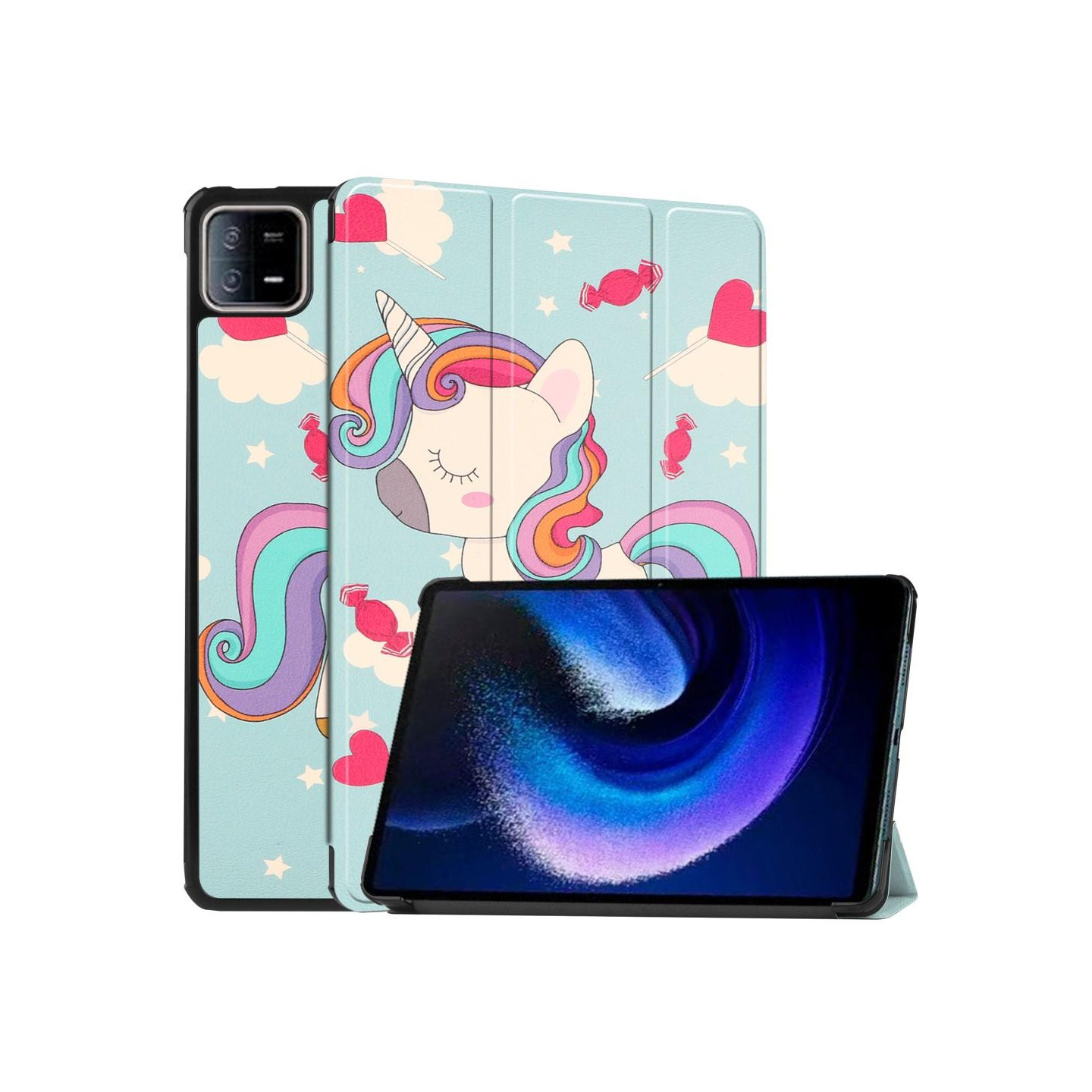 Xiaomi Pad 6 Stand Slim Fit Cover - Unicorn