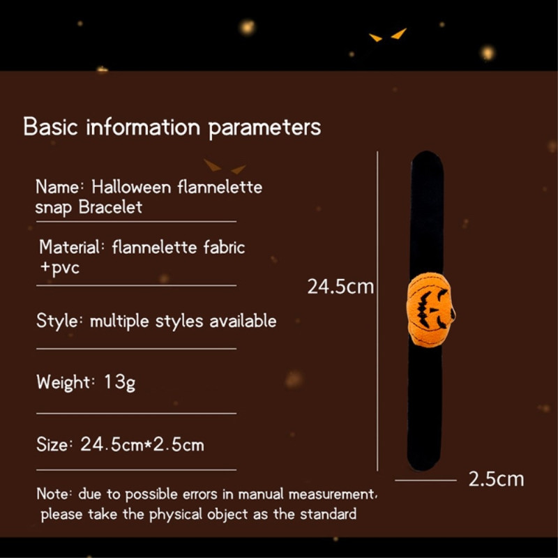 Halloween Slap Band Bracelet Wristband Party Bag Filler - Witch Hat