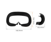 Meta Quest 3 VR Headset ansiktsmask linsskydd 2 rocker cap Röd