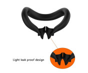 Meta Quest 3 VR Headset ansiktsmask linsskydd 2 rocker cap Röd