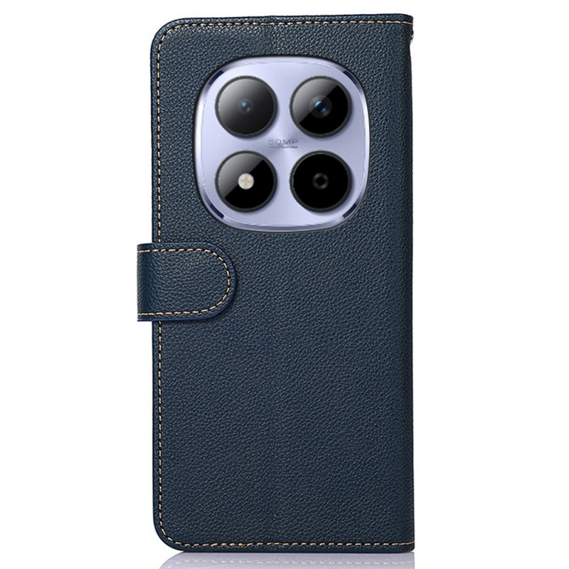 KHAZNEH Til Xiaomi Redmi Note 15 Pro Etui RFID-blokkerende telefonlærfutteral