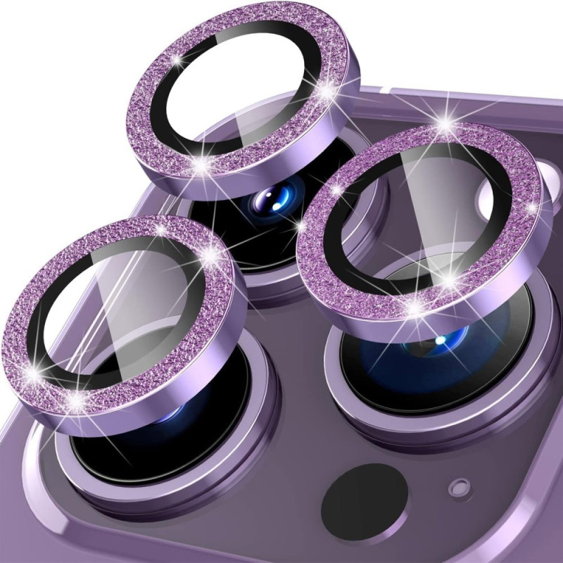 iPhone 15 Pro / 15 Pro Max Ring Circle Lens - elokuvasetti Glitter