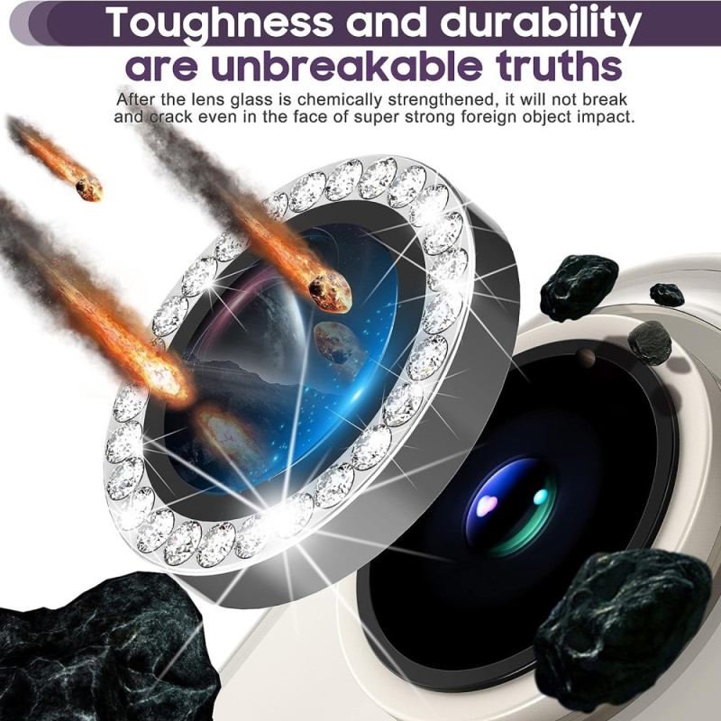 Til iPhone 15 / 15 Plus Lens Glitter