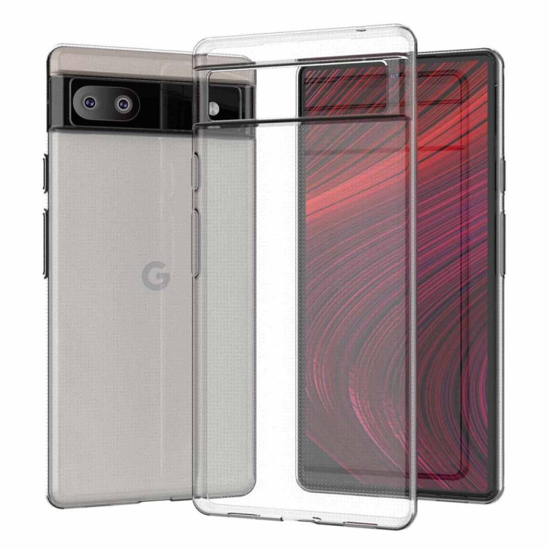 Google Pixel 6a TPU Gjennomsiktig