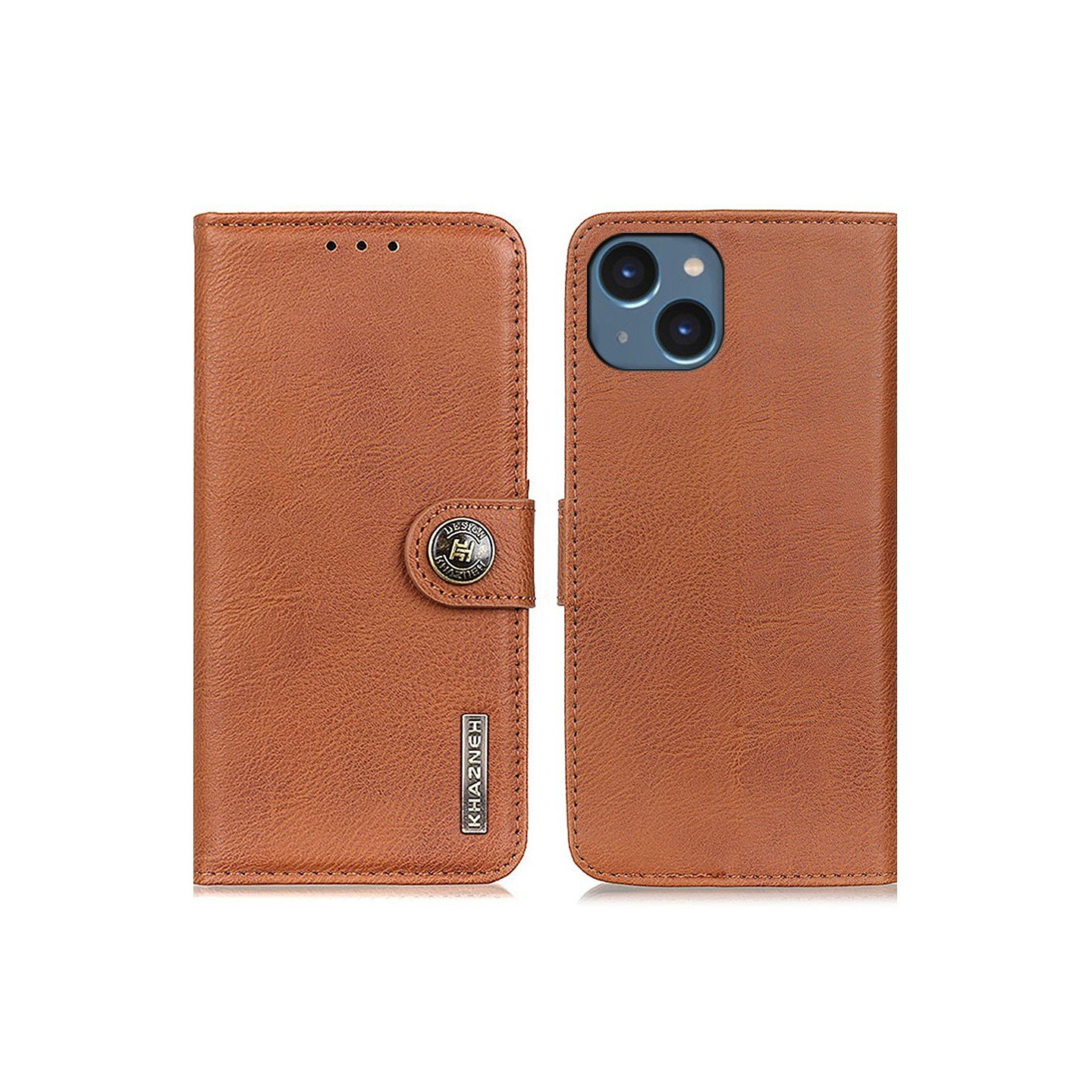 KHAZNEH For iPhone 15 Plus Wallet Stand Case