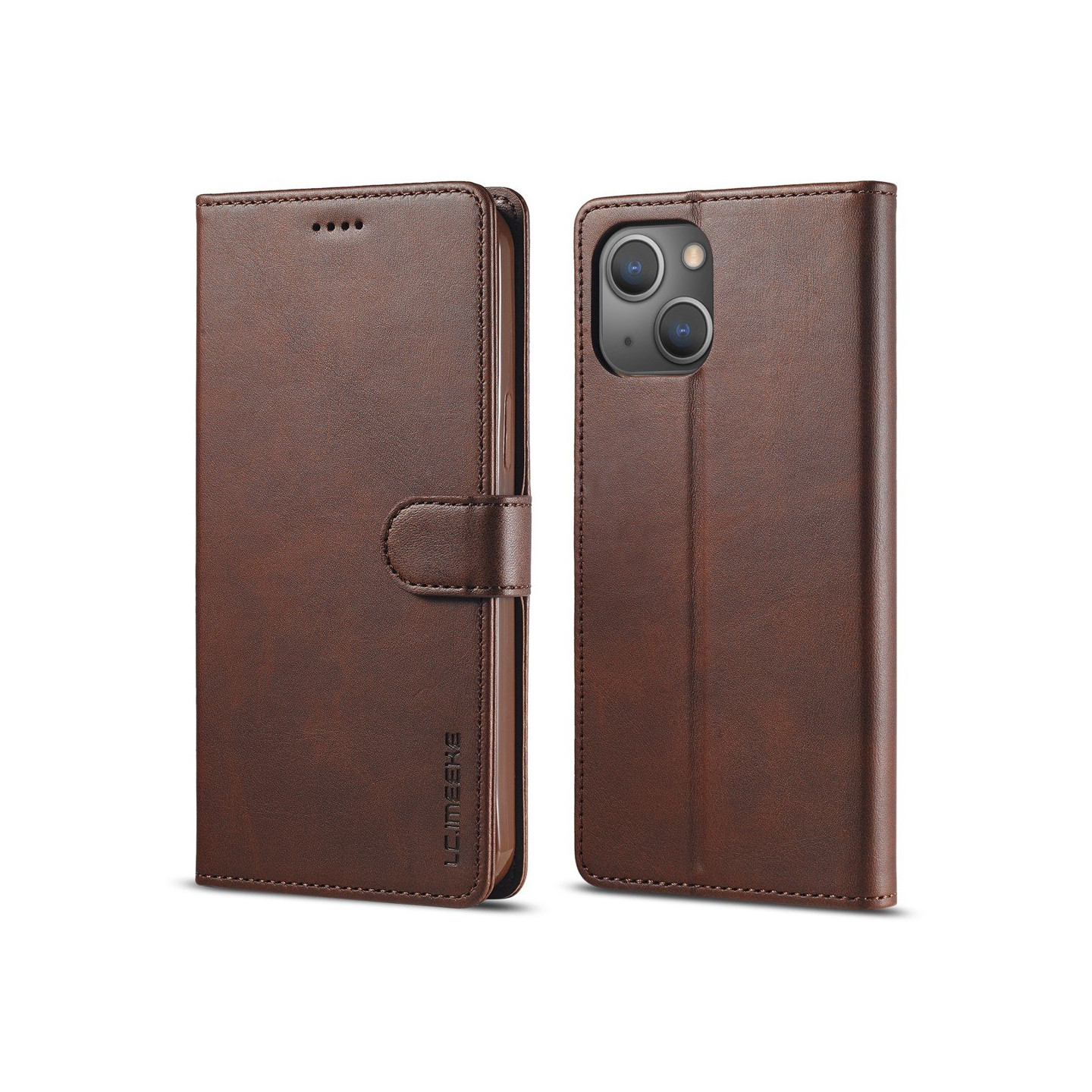 LC.IMEEKE Wallet Stand Etui til iPhone 15