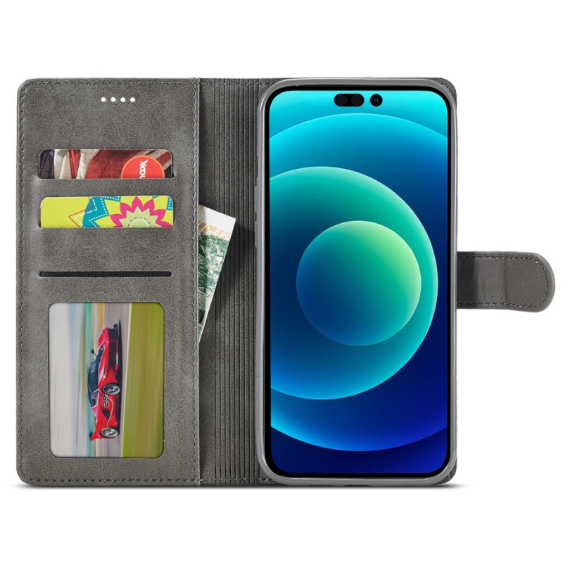 LC.IMEEKE Wallet Stand Etui til iPhone 15