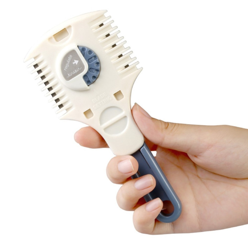 KINEPIN Hårklipperkam Hårtynning Trimming Dobbeltsidig børste