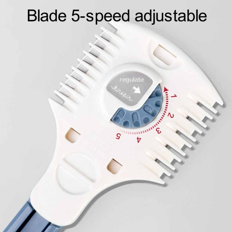 KINEPIN Hair Cutter Comb Hiusten ohennus Trimming Double Sided Brush