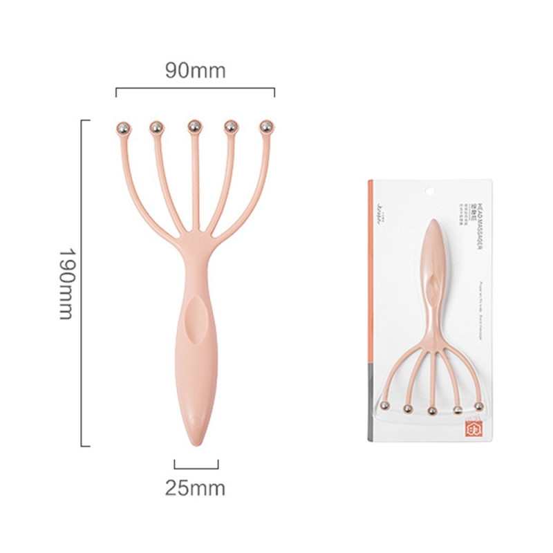 Scalp Massager Claw Stainless Stress Relaxation Head Massager