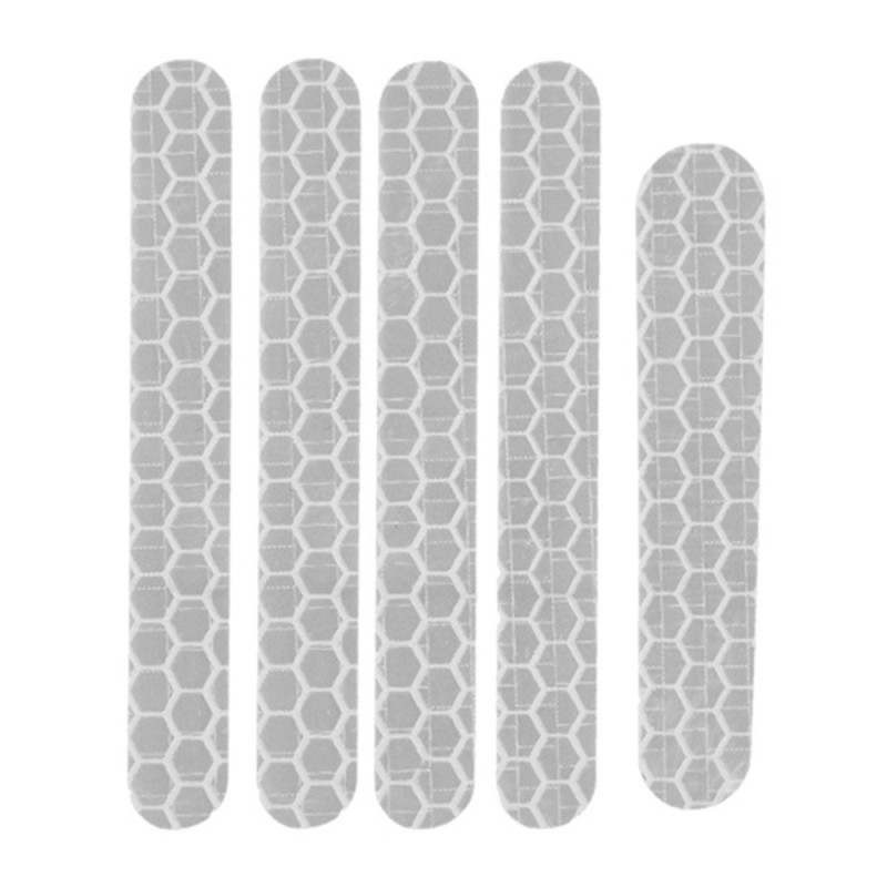 For Ninebot ES1 ES2 ES3 ES4 reflekterende klistremerke - hvit