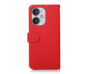 KHAZNEH Plånboksfodral till Xiaomi Redmi 13C - Röd-Svart