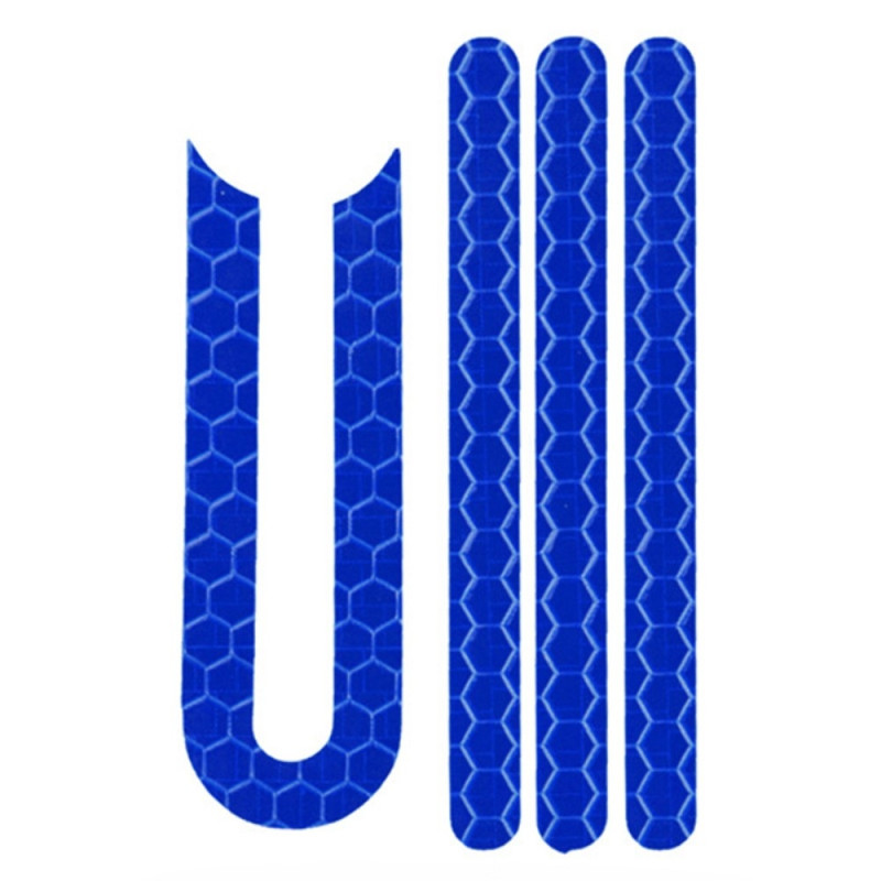 1 Set For Xiaomi M365 / Pro Reflective Sticker Wheel Strip - Blue