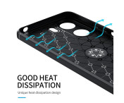 För Xiaomi Redmi 13C Hybrid skal Finger Ring Metall Plåt