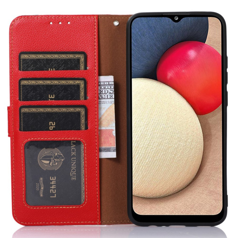 KHAZNEH Phone Cover for iPhone 15 Pro Max - Blue/Brown