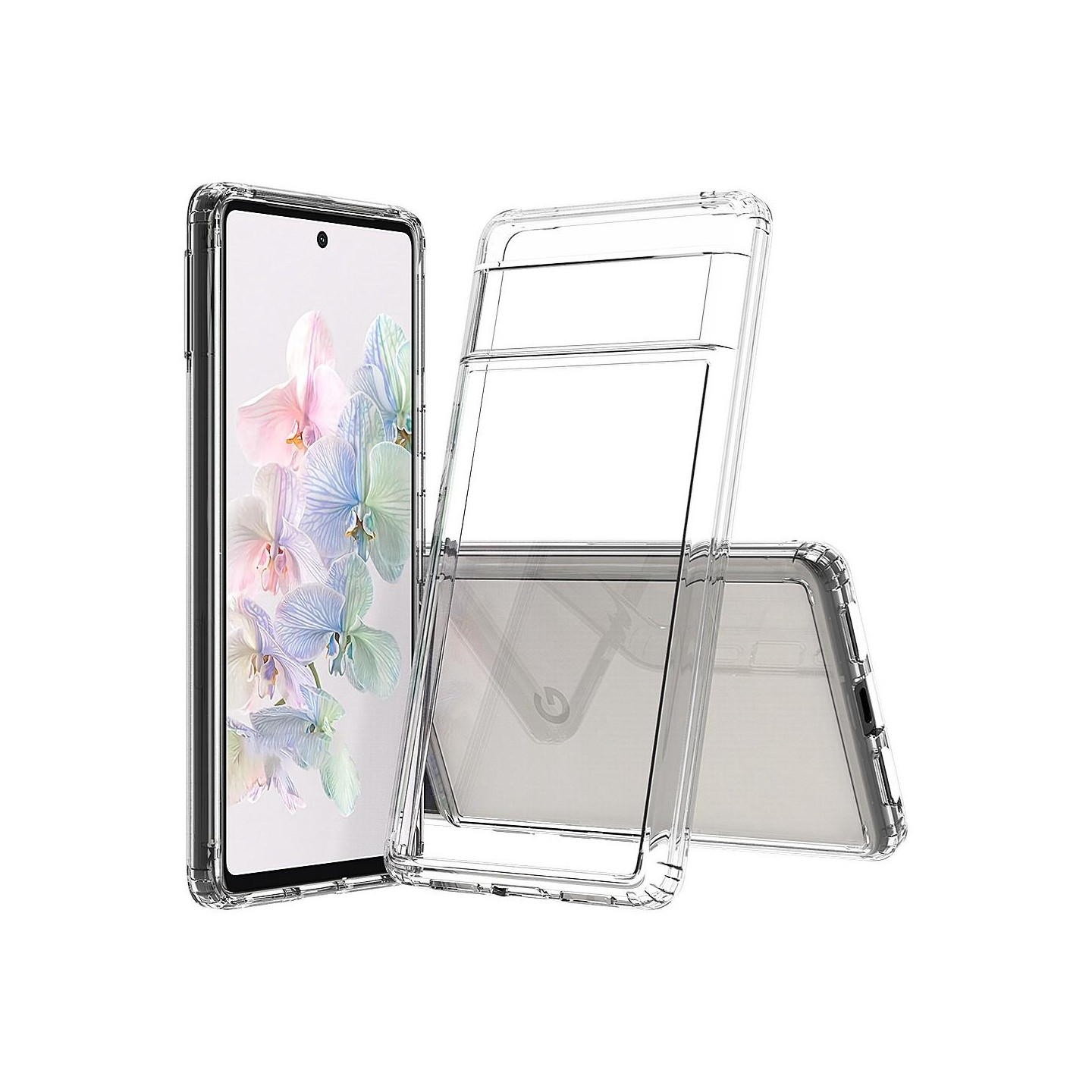 Google Pixel 7 blødt TPU - telefoncover Forbedret fire hjørner Anti - fald