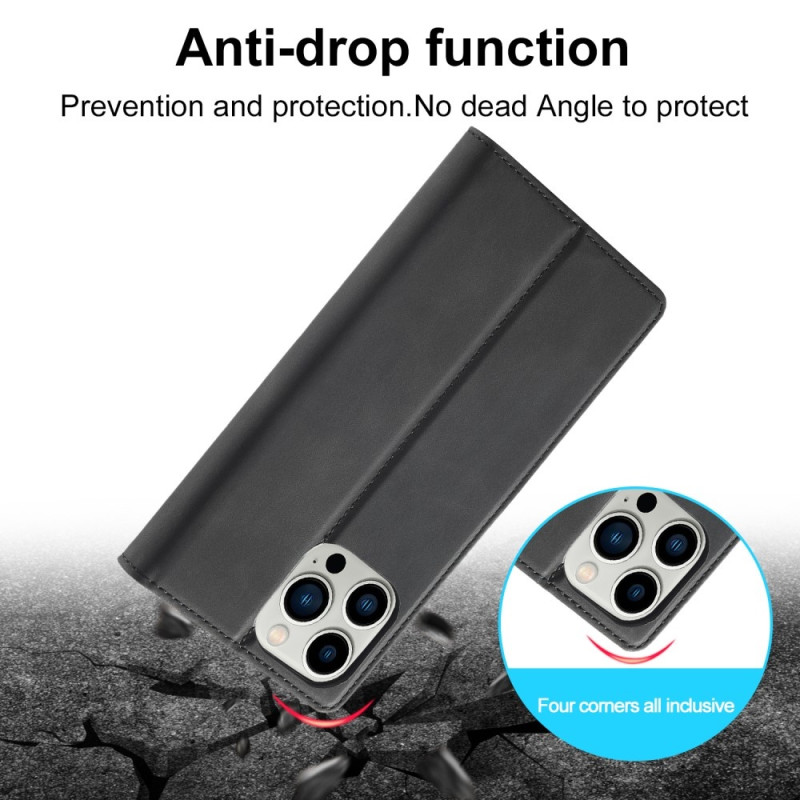 LC.IMEEKE Lommebok - deksel Deksel til iPhone 15 Pro Max - Svart