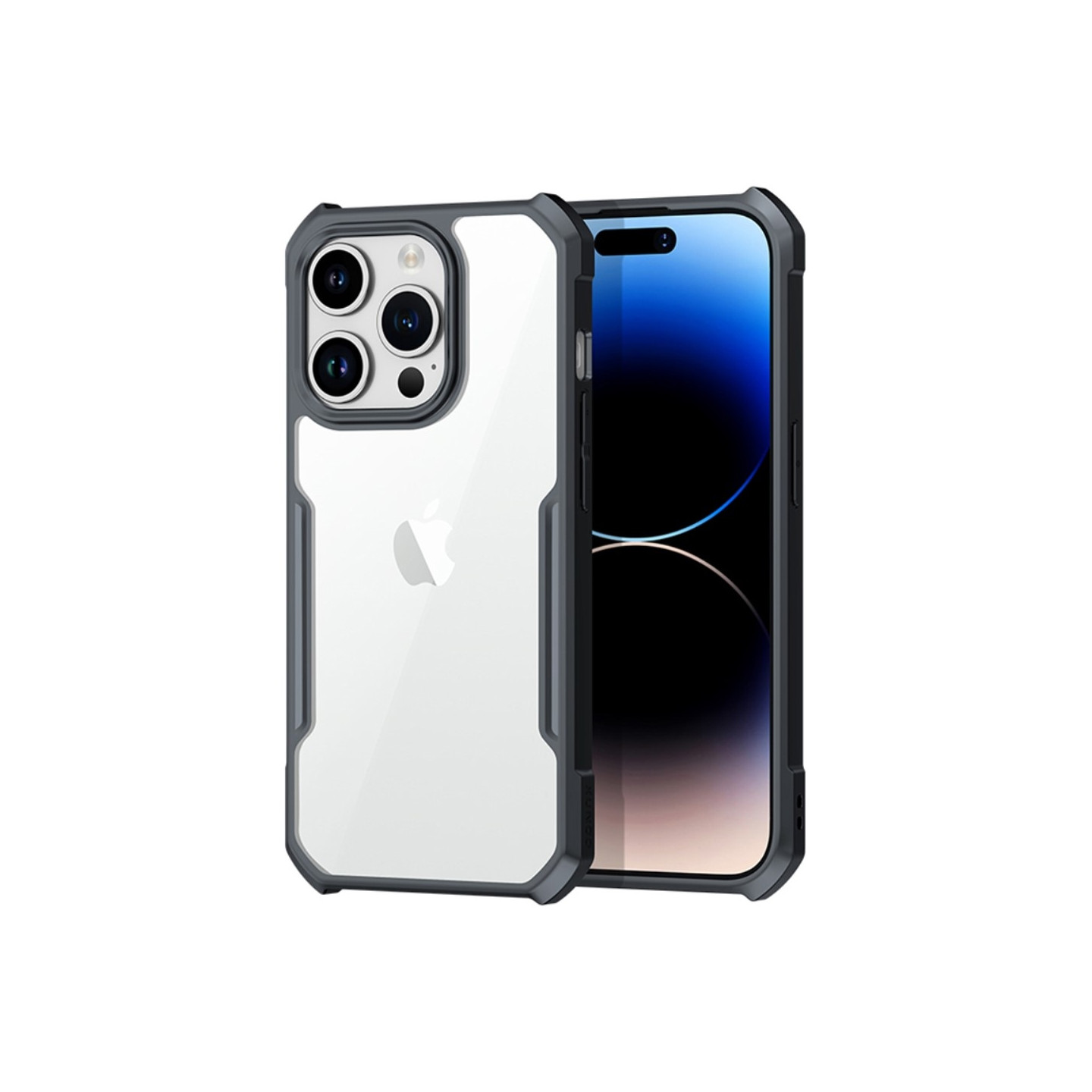 XUNDD bagcover til iPhone 15 Pro Max akryl+TPU telefonetui