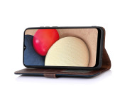 KHAZNEH Plånboksfodral till Samsung Galaxy A05s - Brun/Blå