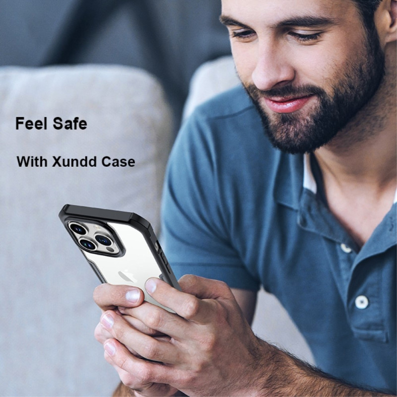 XUNDD - takakansi iPhone 15 Prolle akryyli+TPU - puhelinkotelo
