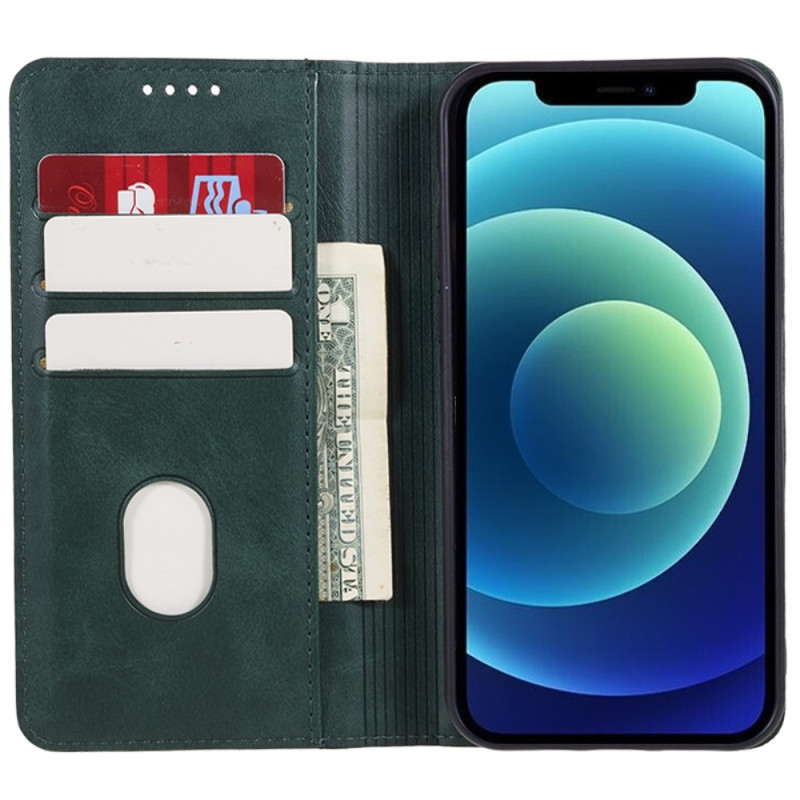 Wallet Stand Phone Case for iPhone 15 Pro Cell Cover - Green