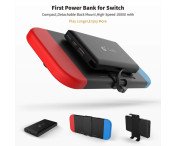 GULIKIT 10000mAh Power Bank med Back Clip för Nintendo Switch