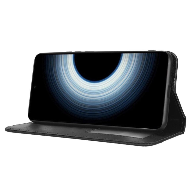 Wallet Stand Phone Case for Xiaomi 12T Pro / Xiaomi 12T - Black