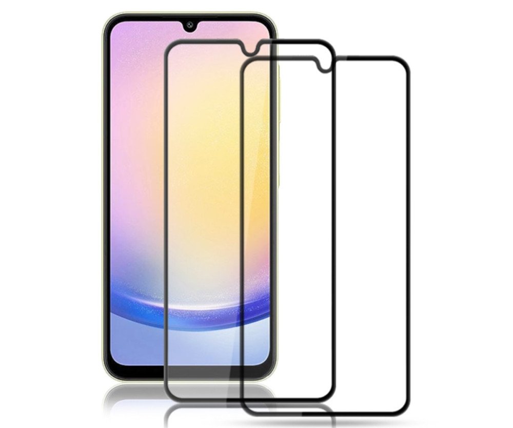 AMORUS till Samsung Galaxy A25 Härdat glas skärmskydd 2-Pack