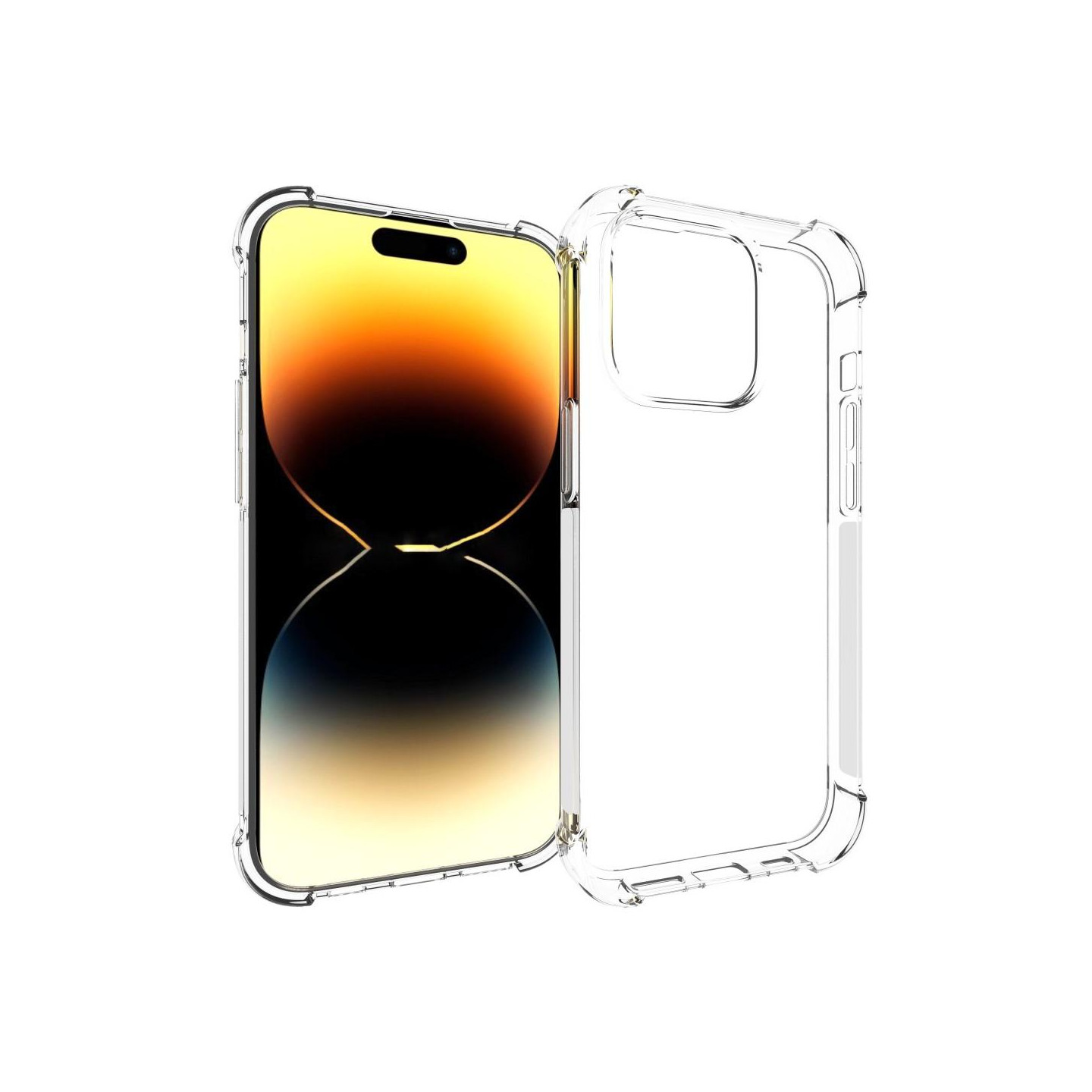 Til iPhone 15 Pro TPU + Akryl Anti - dryppdeksel