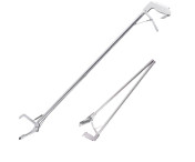 Ormtång i rostfritt stål reptilfångare med lås - 1,5 m