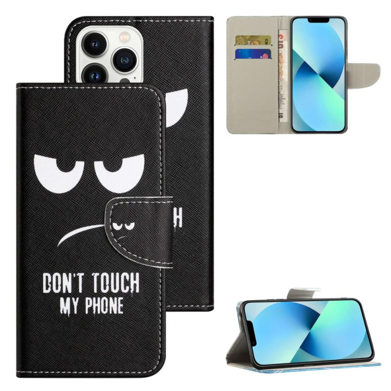 Til iPhone 15 Pro Max Wallet Stand Case Telefoncover - Rør ikke