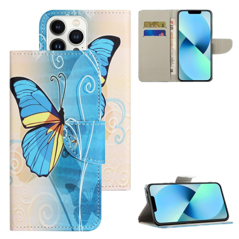 IPhone 15 Pro Max Lompakkotelineen kotelo Puhelimen kansi - Butterfly