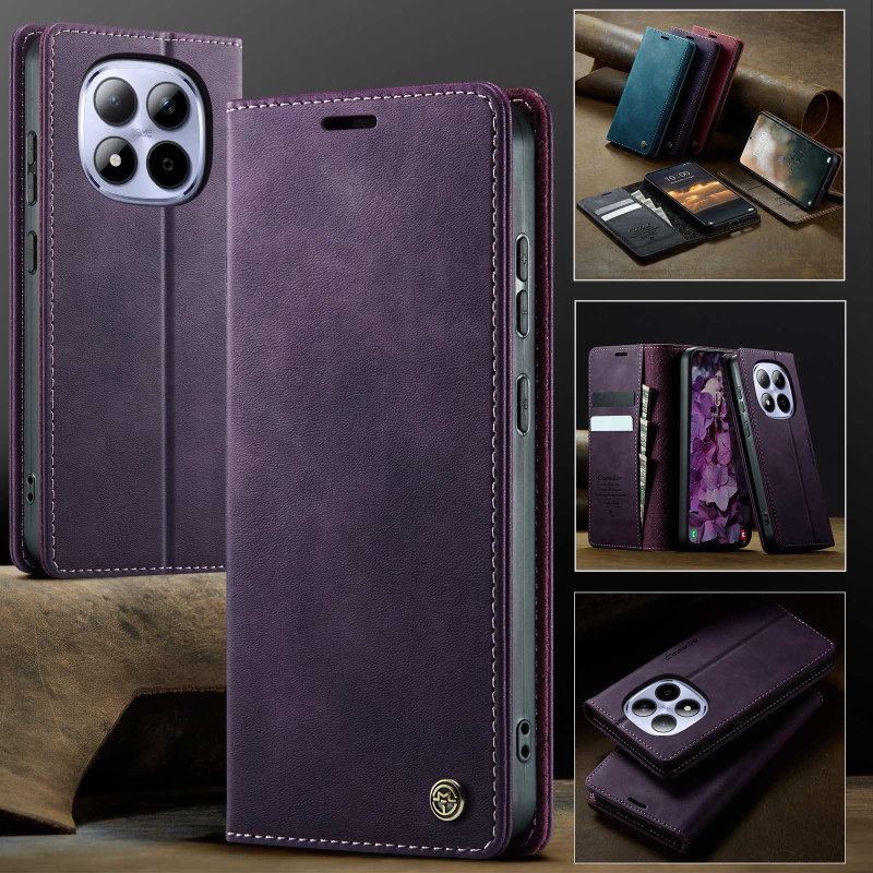 CASEME Retro Wallet Case for Xiaomi Redmi Note 15 Pro 5G