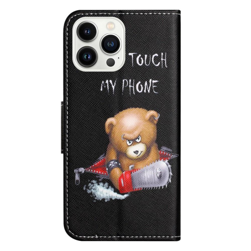 IPhone 15 Pro Lompakkotelineen kotelo Puhelimen kansi - Karhu