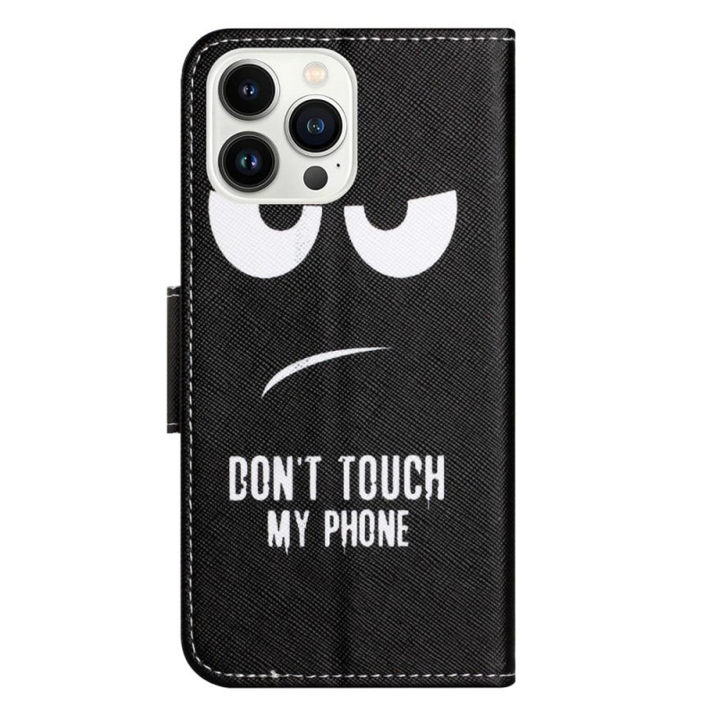 Til iPhone 15 Pro Wallet Stand Case Telefoncover - Rør ikke ved