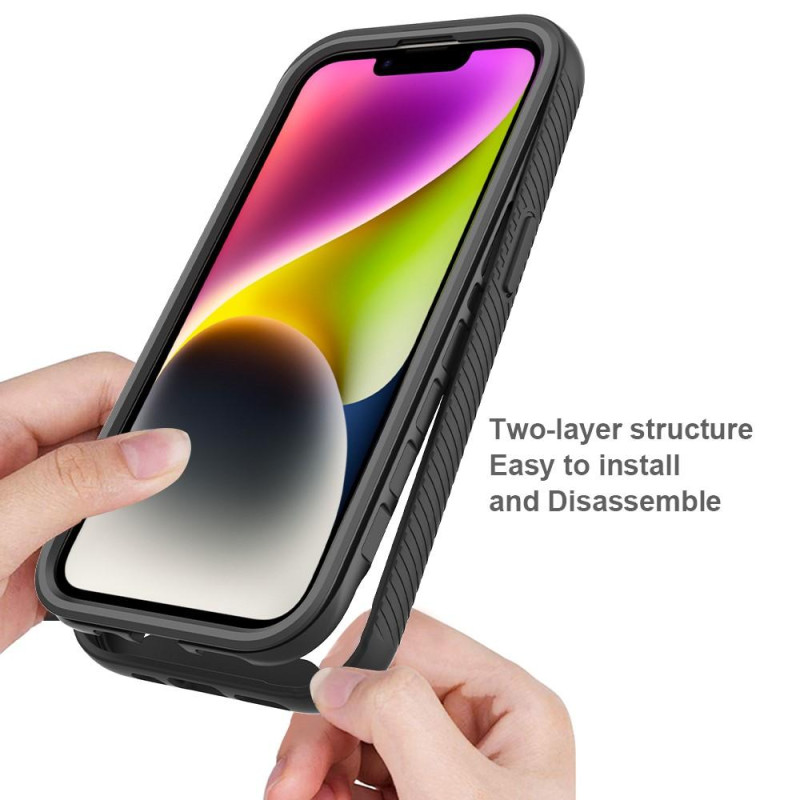 Til iPhone 15 Plus Full Protection Deksel 3 - i - 1+Skjermbeskytter