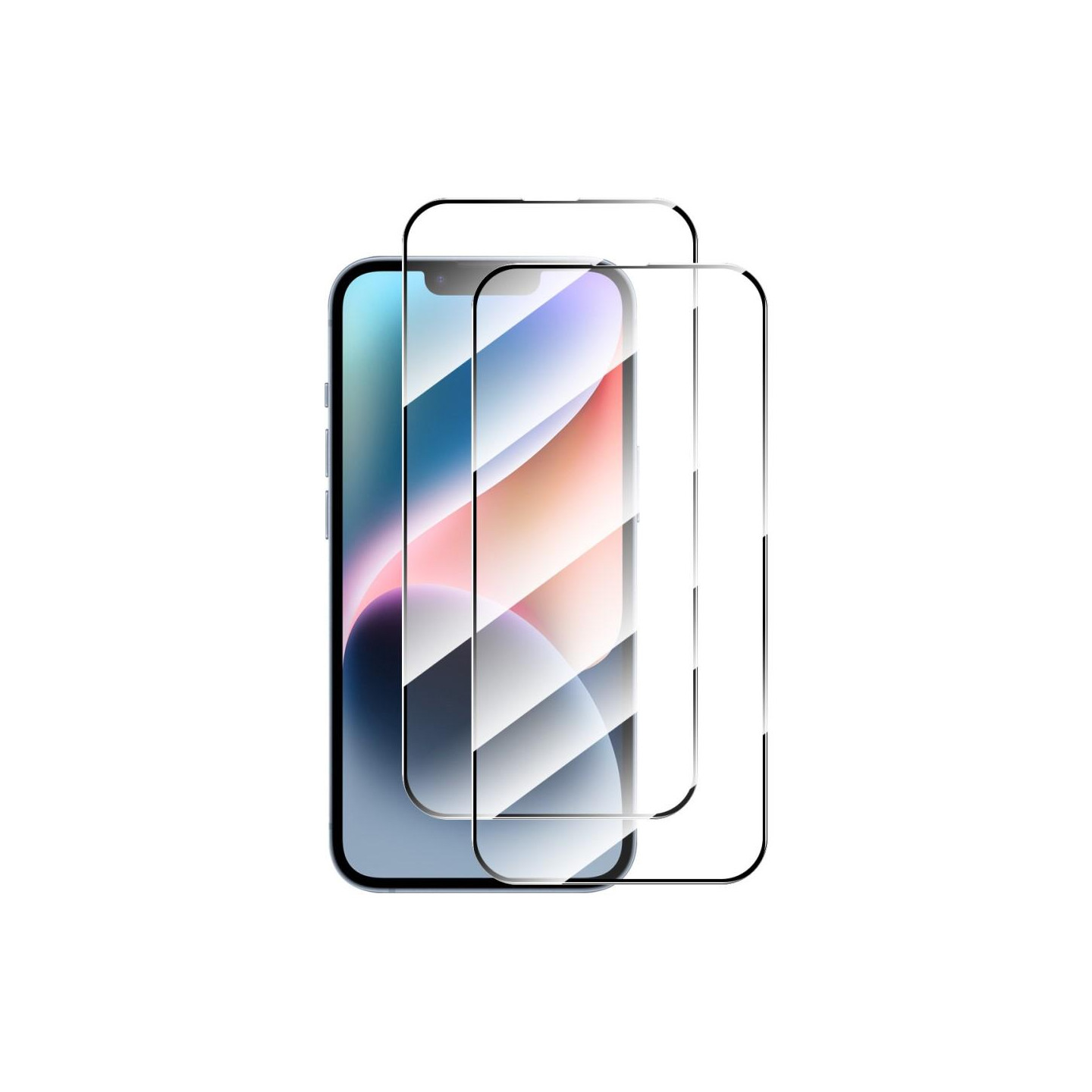 ENKAY HAT PRINCE Karkaistu lasi iPhone 15 Suojalle 2kpl