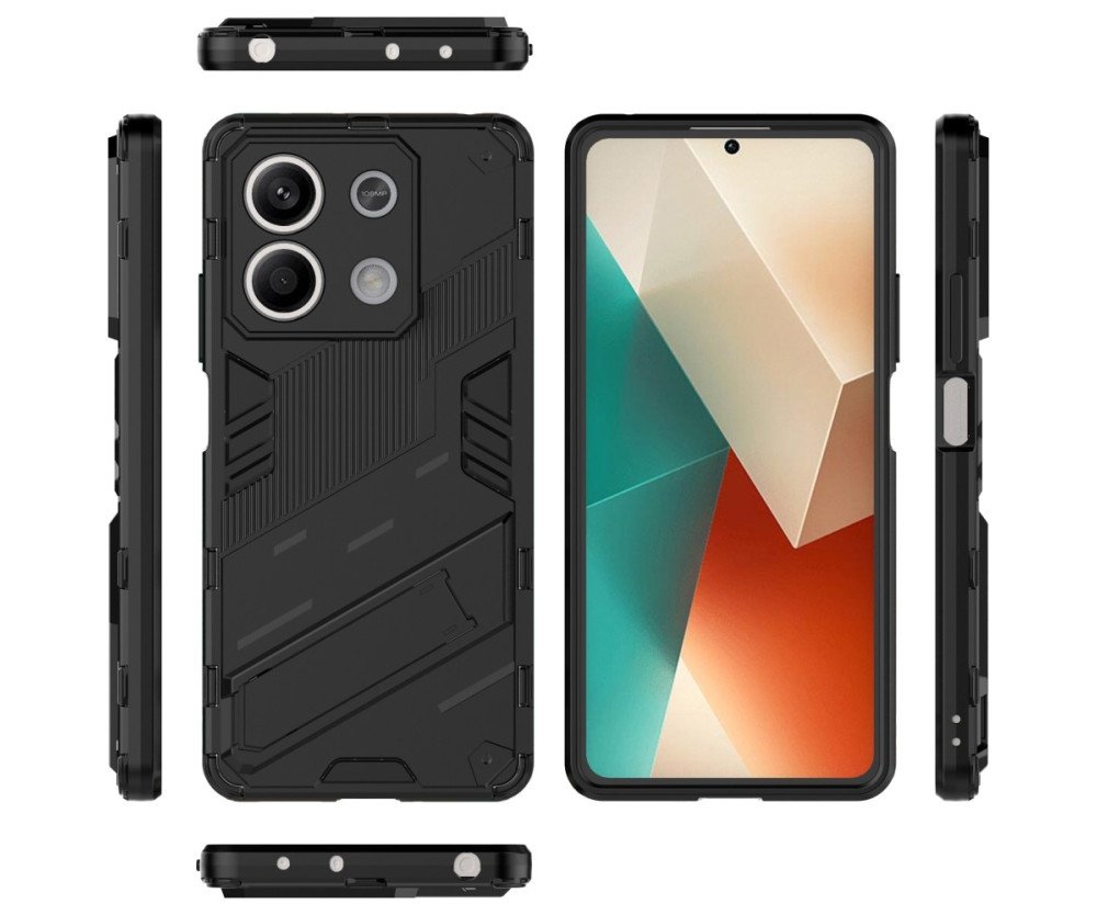 För Xiaomi Redmi Note 13 Cover Fodral Skal Baksida med ställ