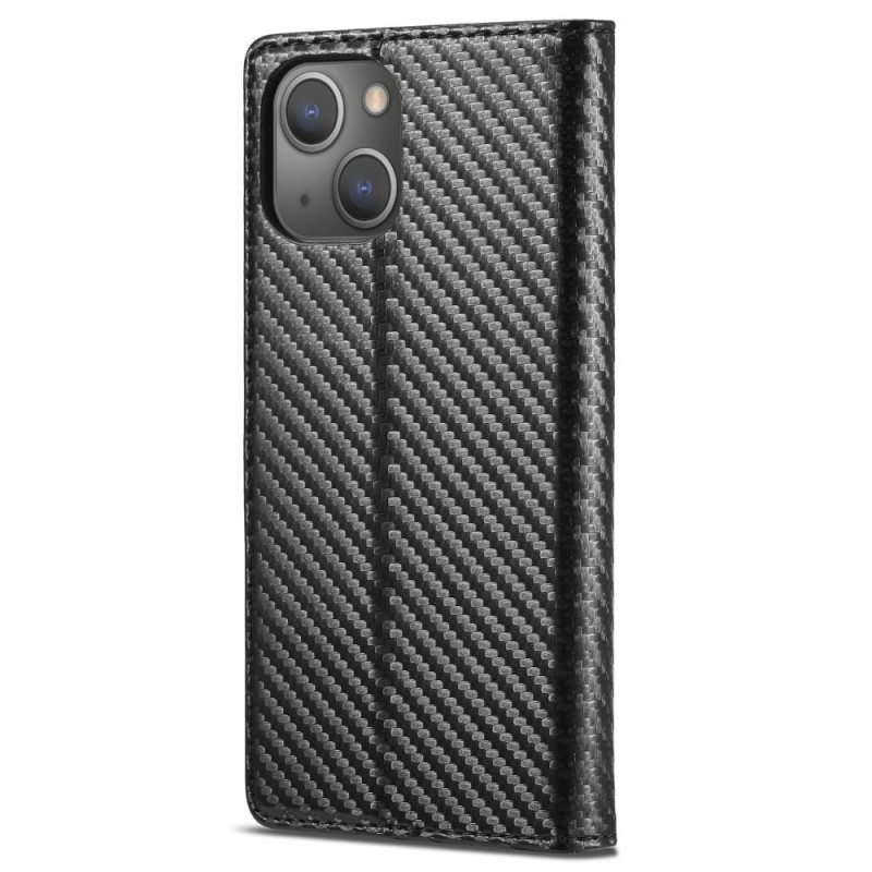 LC.IMEEKE Wallet Case for iPhone 15 Plus - Black