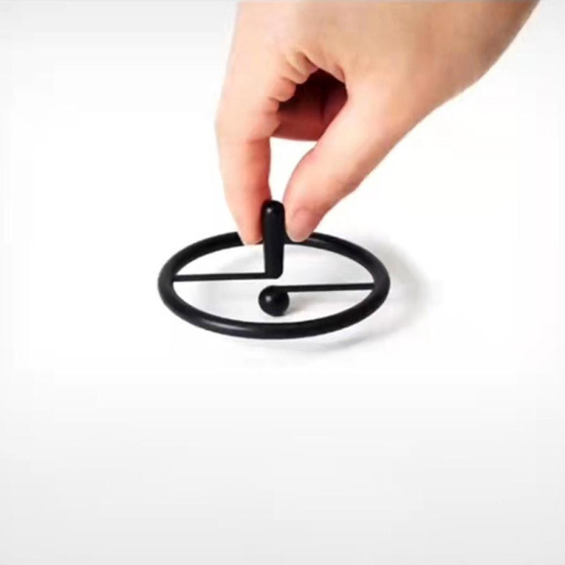 2 pcs random colours Fidget Toy Spin Rotating Gyro Decompression