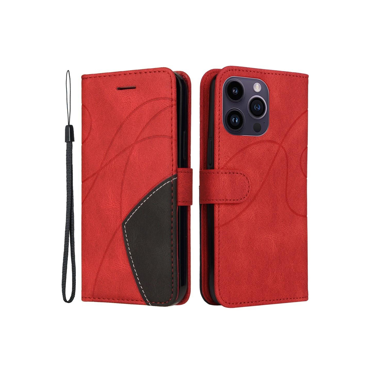 Til iPhone 15 Pro Max KT Series - 1 Dobbeltfarvet etui