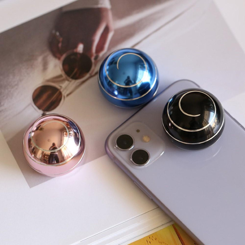 Fidget Spinner Roterende Kugle Sfærisk Gyro 45mm - Sort