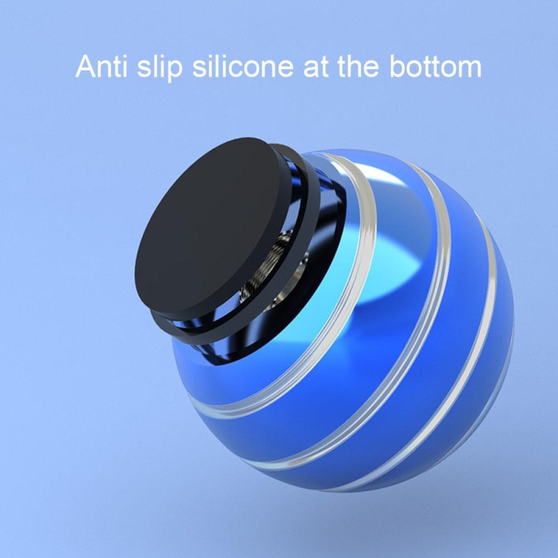 Fidget Spinner Pyörivä Pallomainen Gyro 45mm - Musta