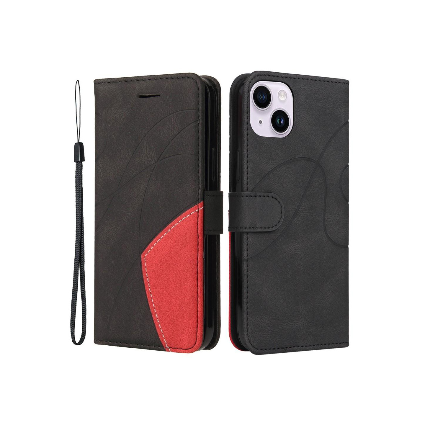 For iPhone 15 Plus KT Series - 1 Dual - color Case